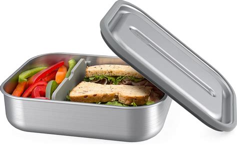 steel lock airtight lunch box|Bentgo® MicroSteel Lunch Box .